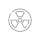 radiation icon symbol